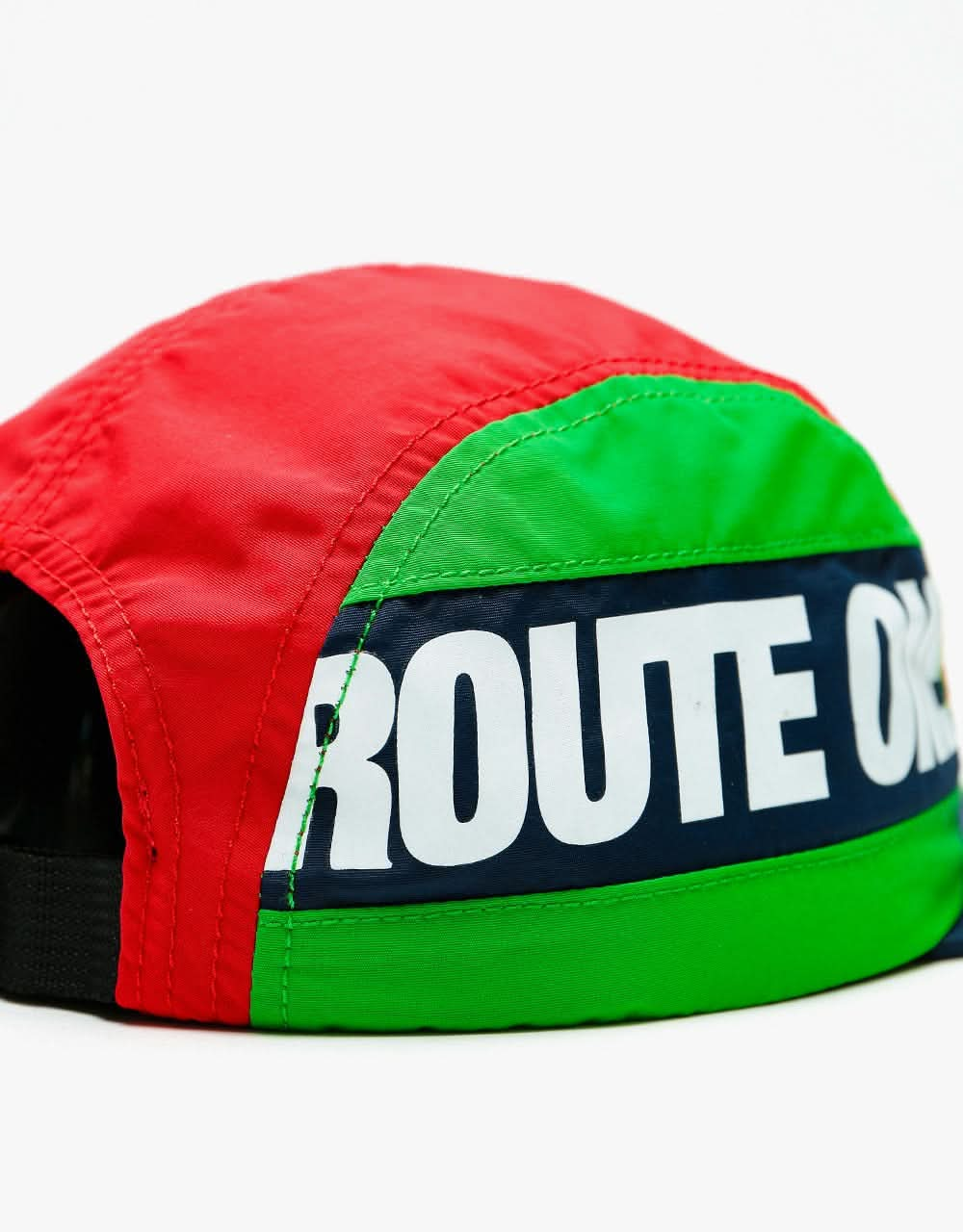 Route One Blocked 5 Panel Cap - Multi