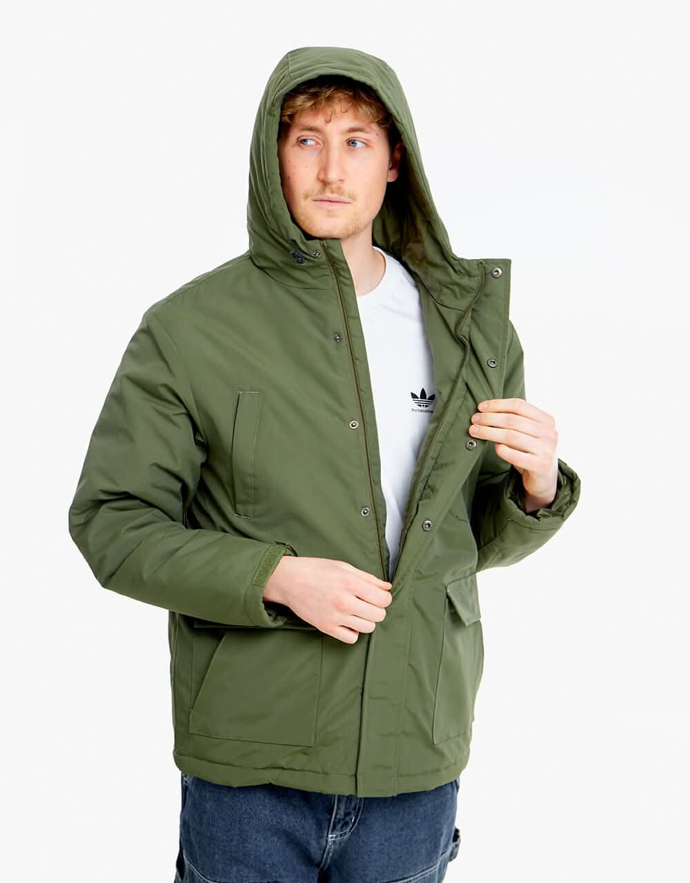 Route One Utility Jacket - Olive