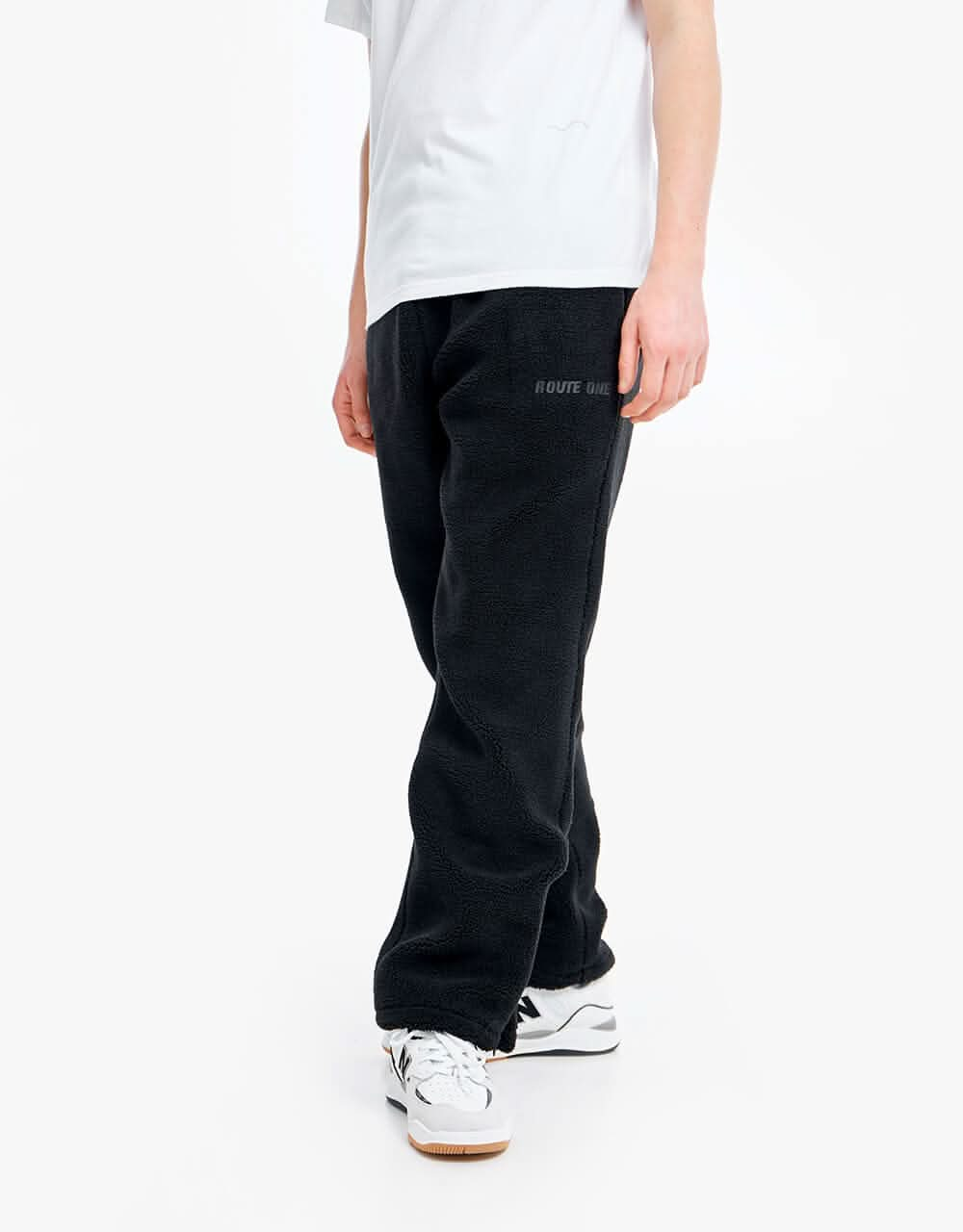 Route One Ursa Fleece Pants - Black