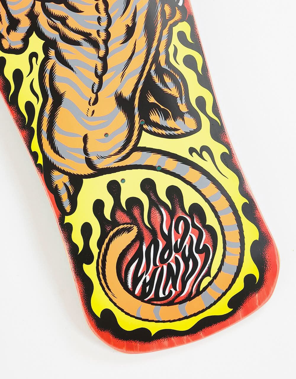 Santa Cruz Salba Tiger Face Reissue Skateboard Deck - 10.3"