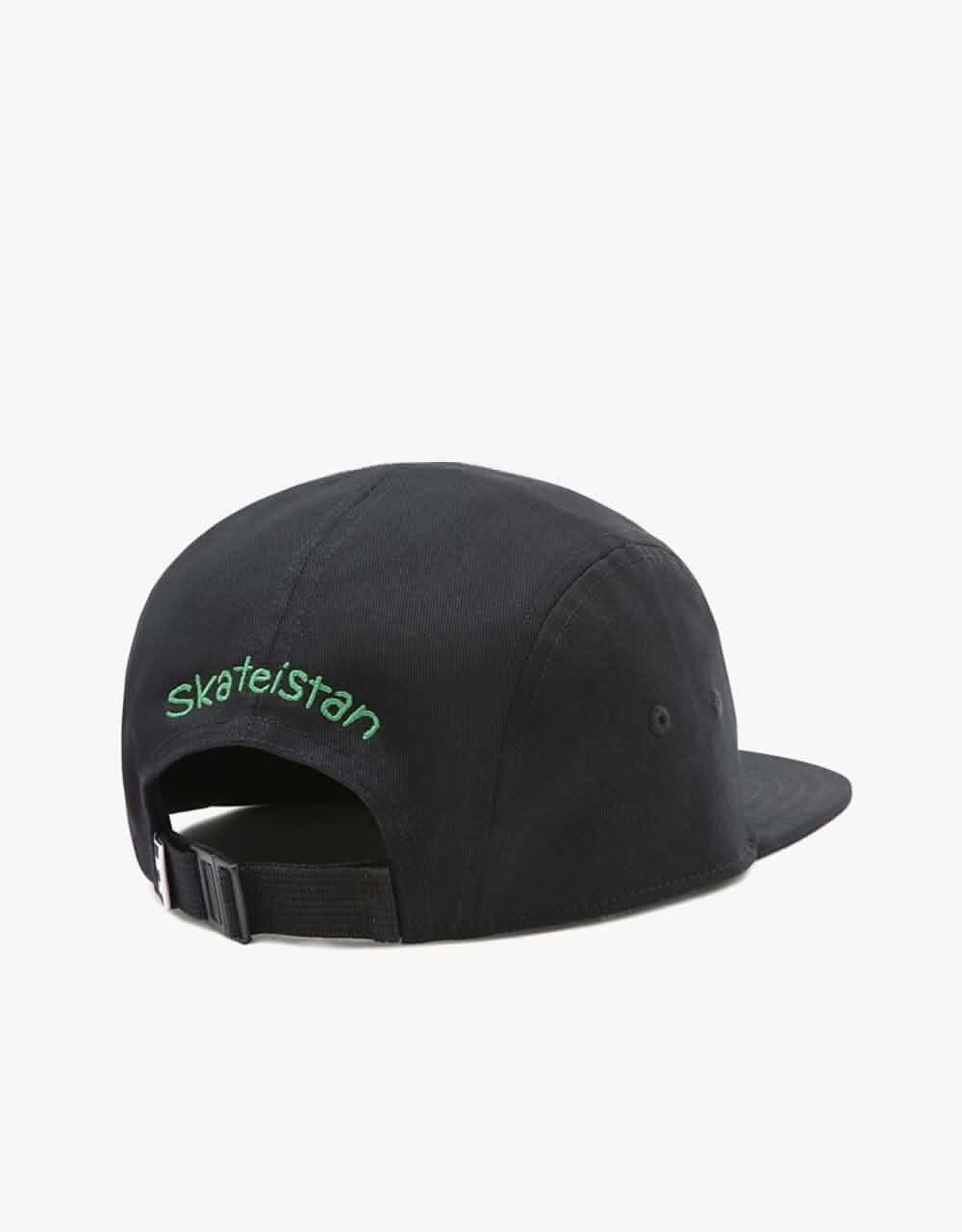 Vans x Skateistan Camper 5 Panel Cap - Black