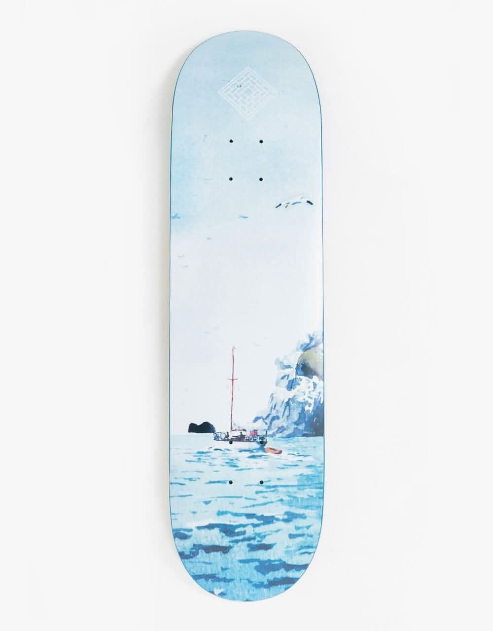 The National Skateboard Co. Sailing Boat Skateboard Deck - 8.375"