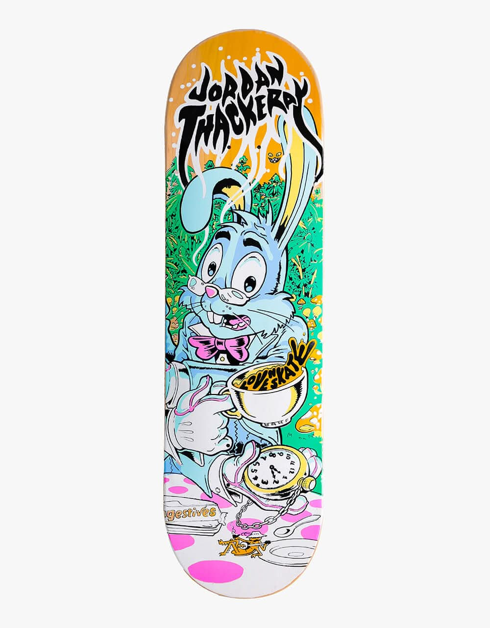 Lovenskate Thackeray Tea Party Skateboard Deck - 8.78"