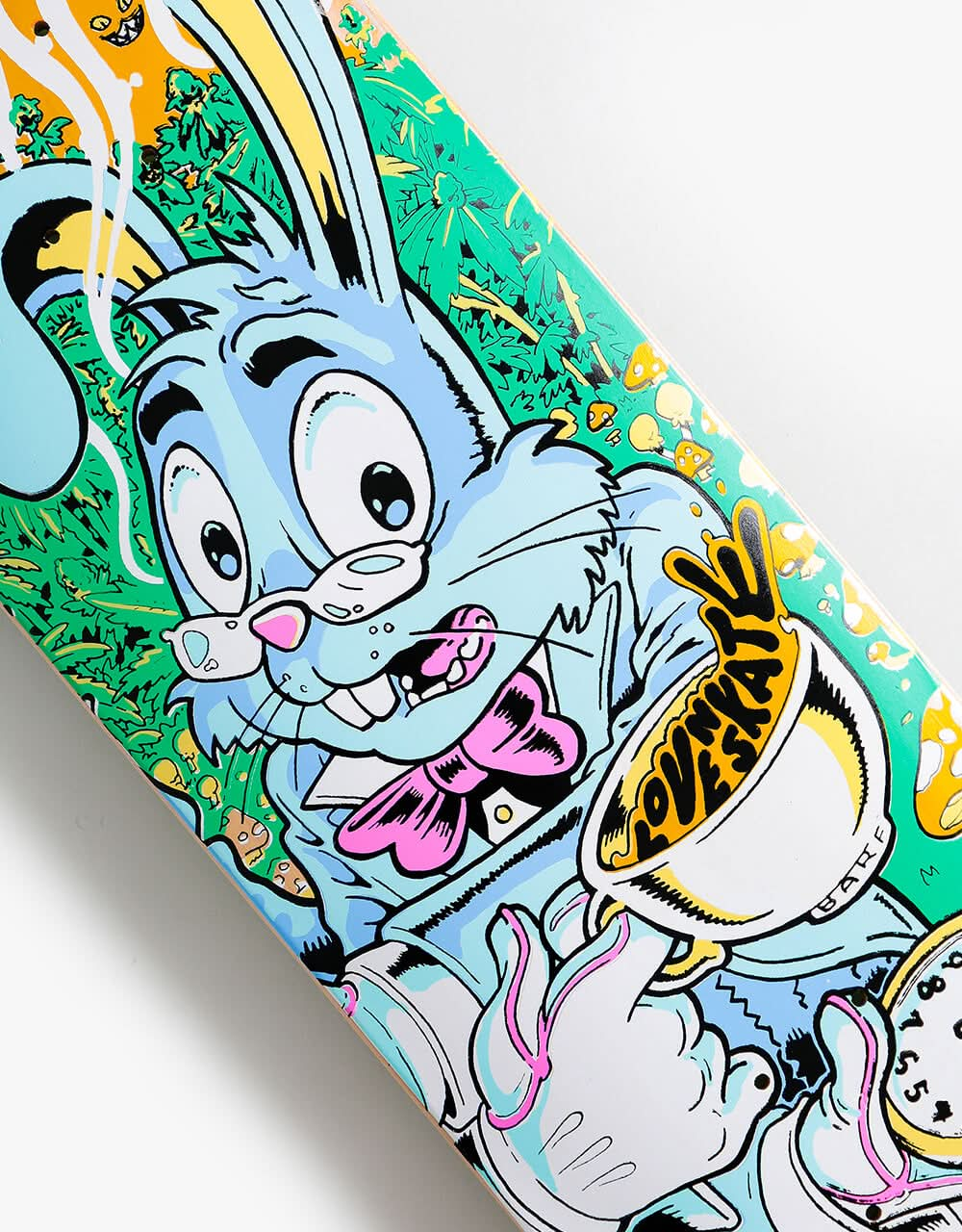 Lovenskate Thackeray Tea Party Skateboard Deck - 8.78"