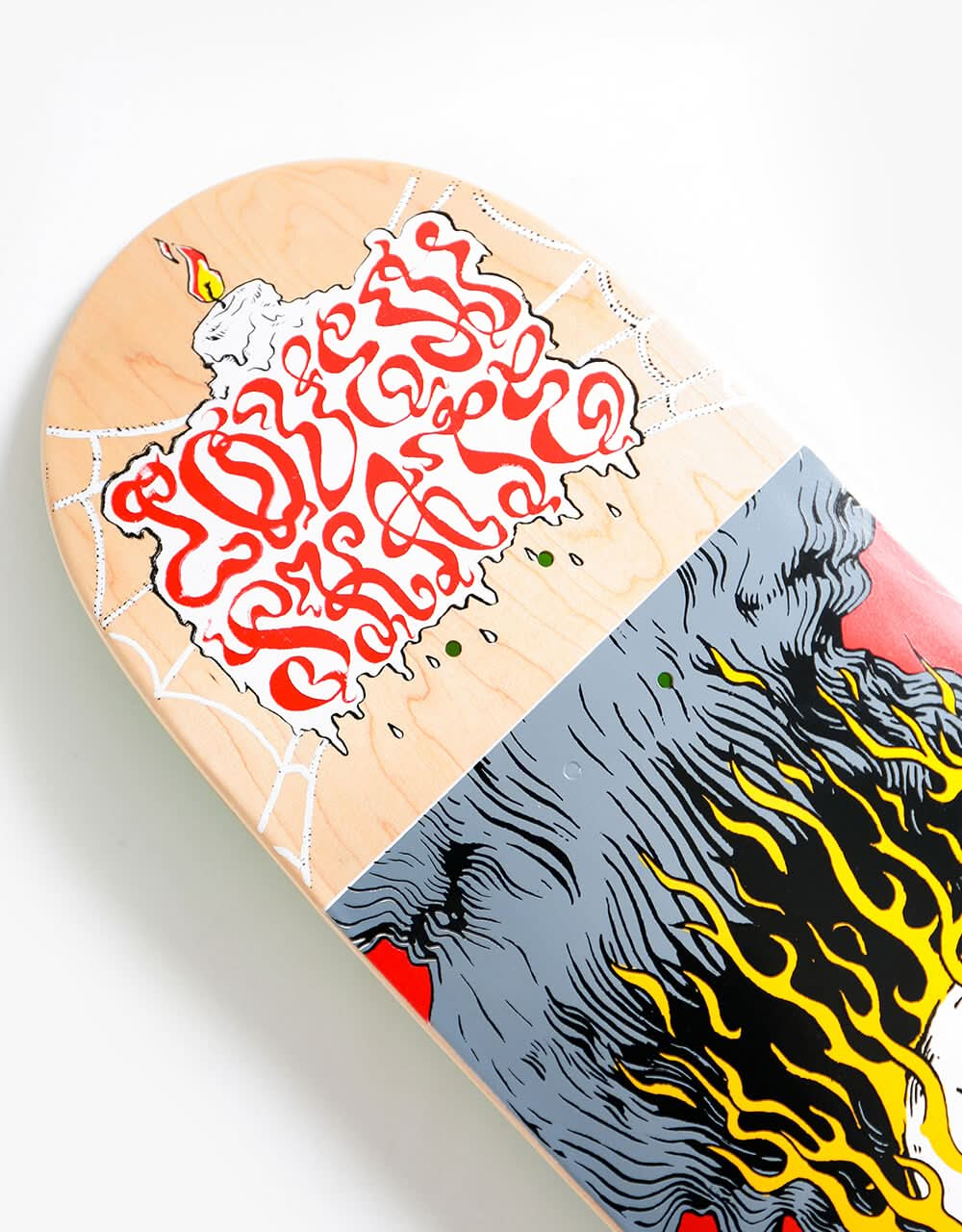 Lovenskate Drink Tea Get Rad! 'FOOTBALL' Skateboard Deck - 9"