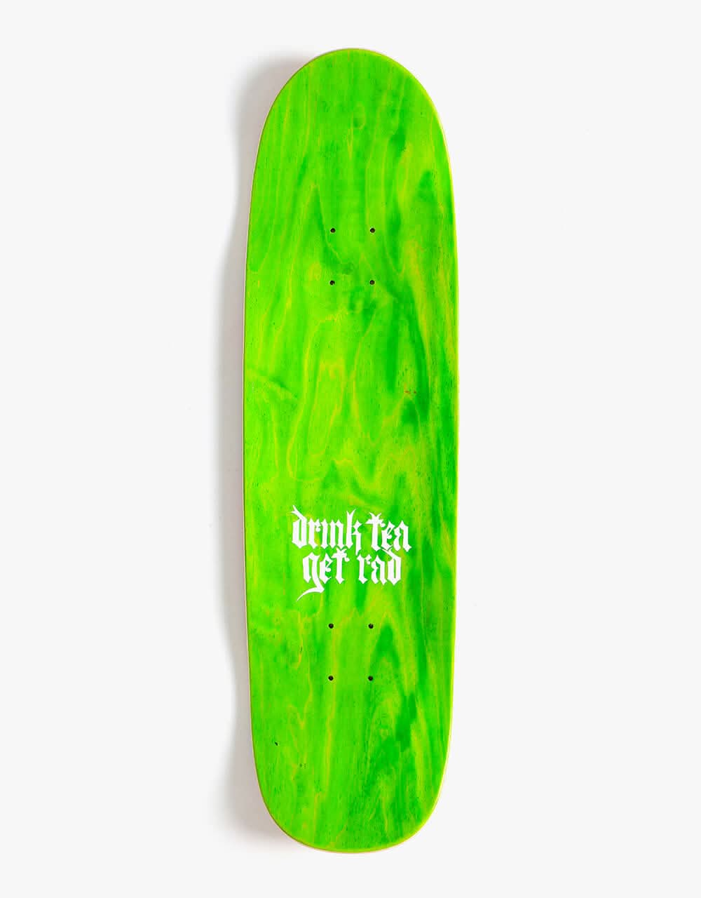 Lovenskate Drink Tea Get Rad! 'FOOTBALL' Skateboard Deck - 9"