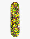 Krooked Wild Style Flowers Skateboard Deck - 7.75"