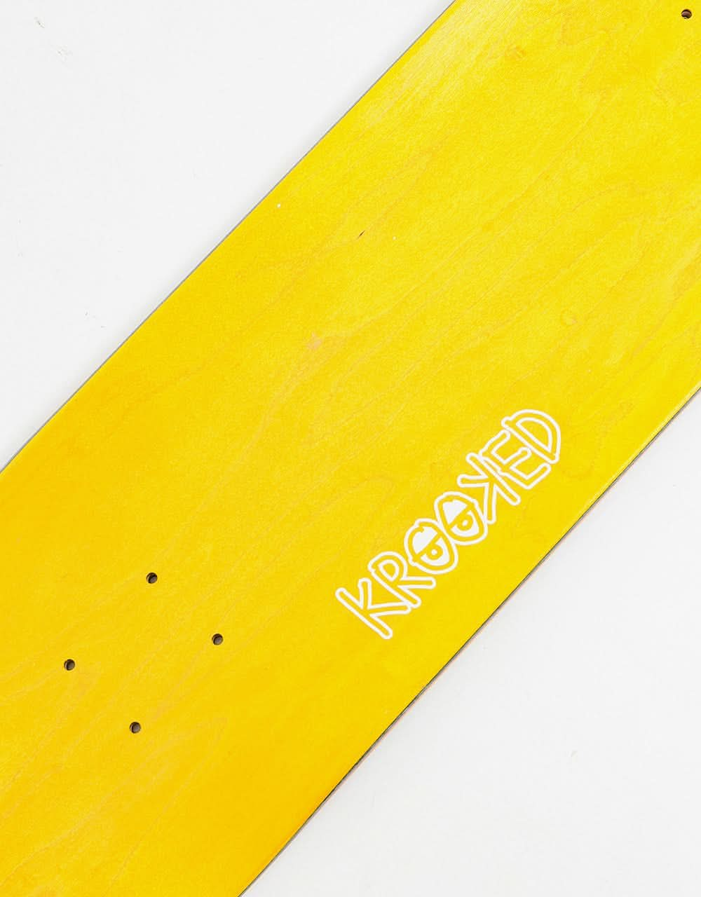 Krooked Wild Style Flowers Skateboard Deck - 8.25"