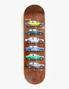 Real Ishod Customs Twin Tail Skateboard Deck - 8.5"