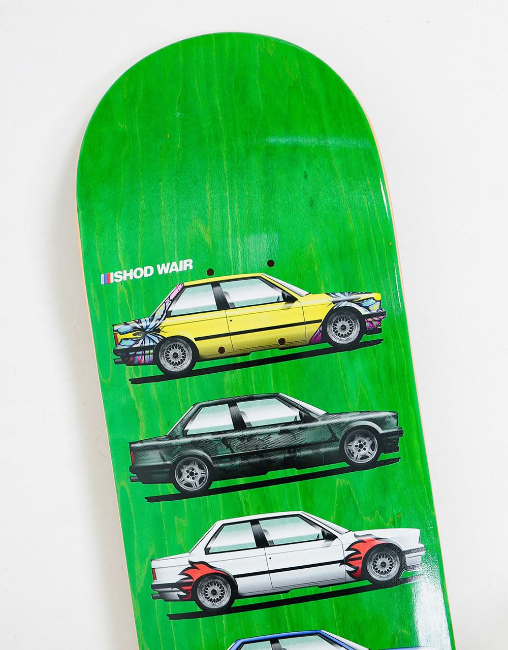 Real Ishod Customs Twin Tail Skateboard Deck - 8.5"