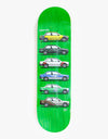 Real Ishod Customs Twin Tail Skateboard Deck - 8.5"