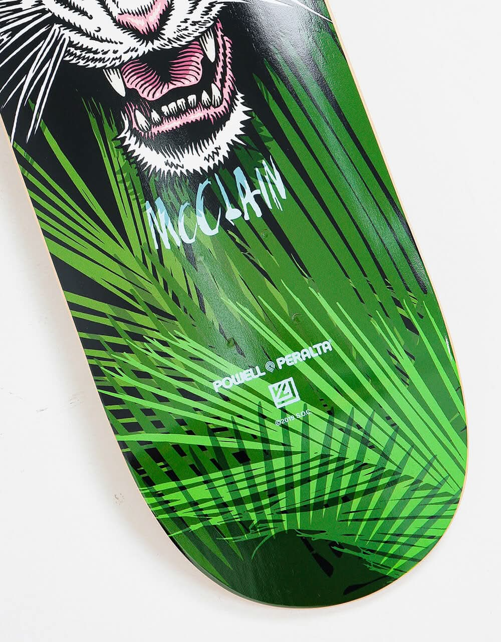 Powell Peralta McClain Tiger II 243 Skateboard Deck - 8.25"