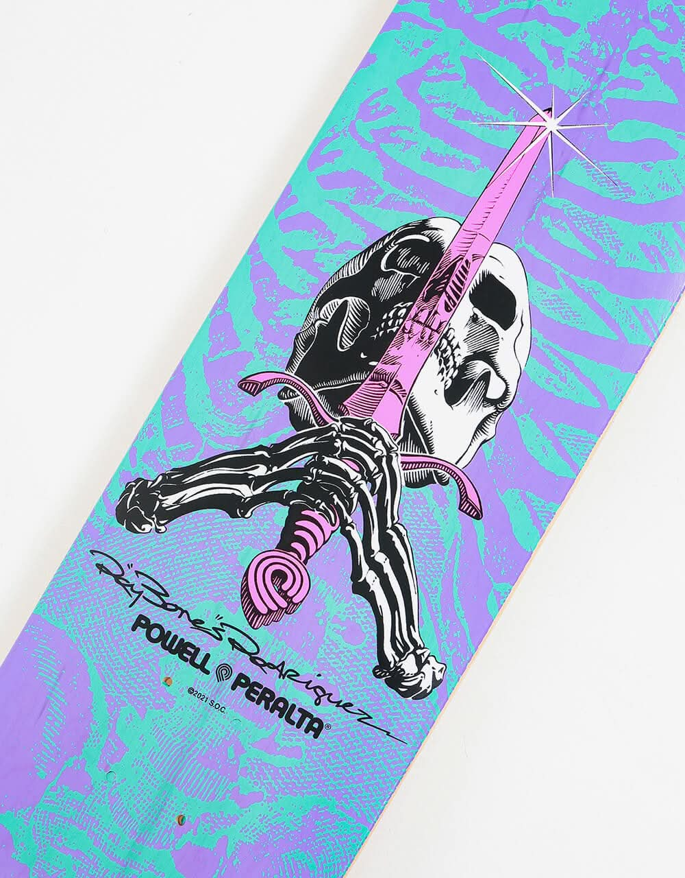 Powell Peralta Skull & Sword 248 Skateboard Deck - 8.25"