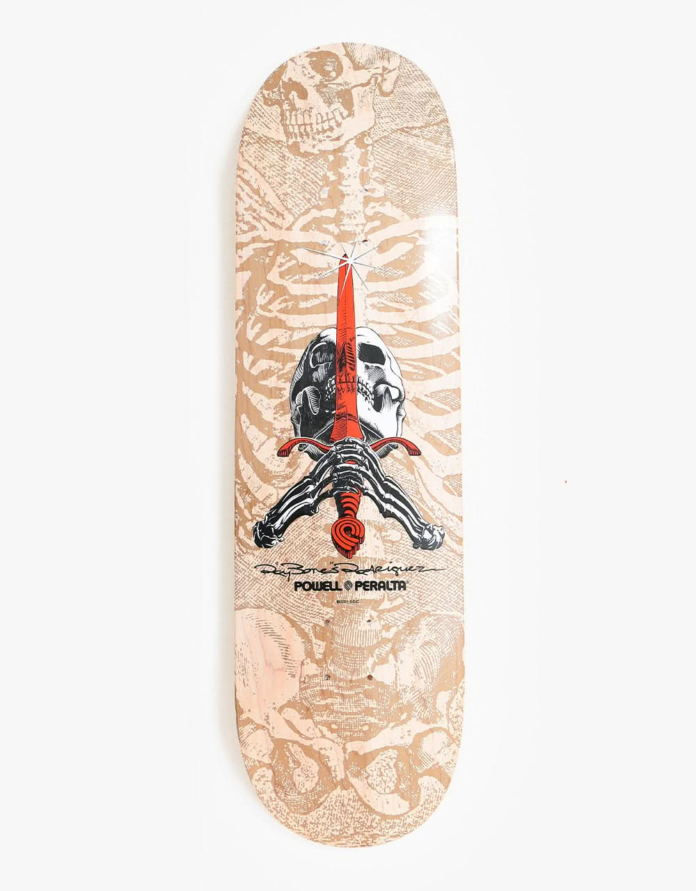 Powell Peralta Skull & Sword 246 Skateboard Deck - 9"