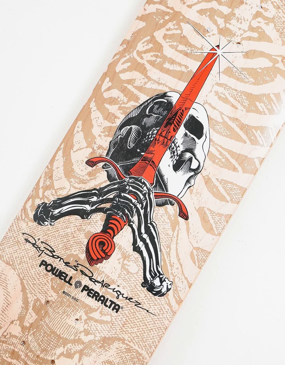 Powell Peralta Skull & Sword 246 Skateboard Deck - 9"