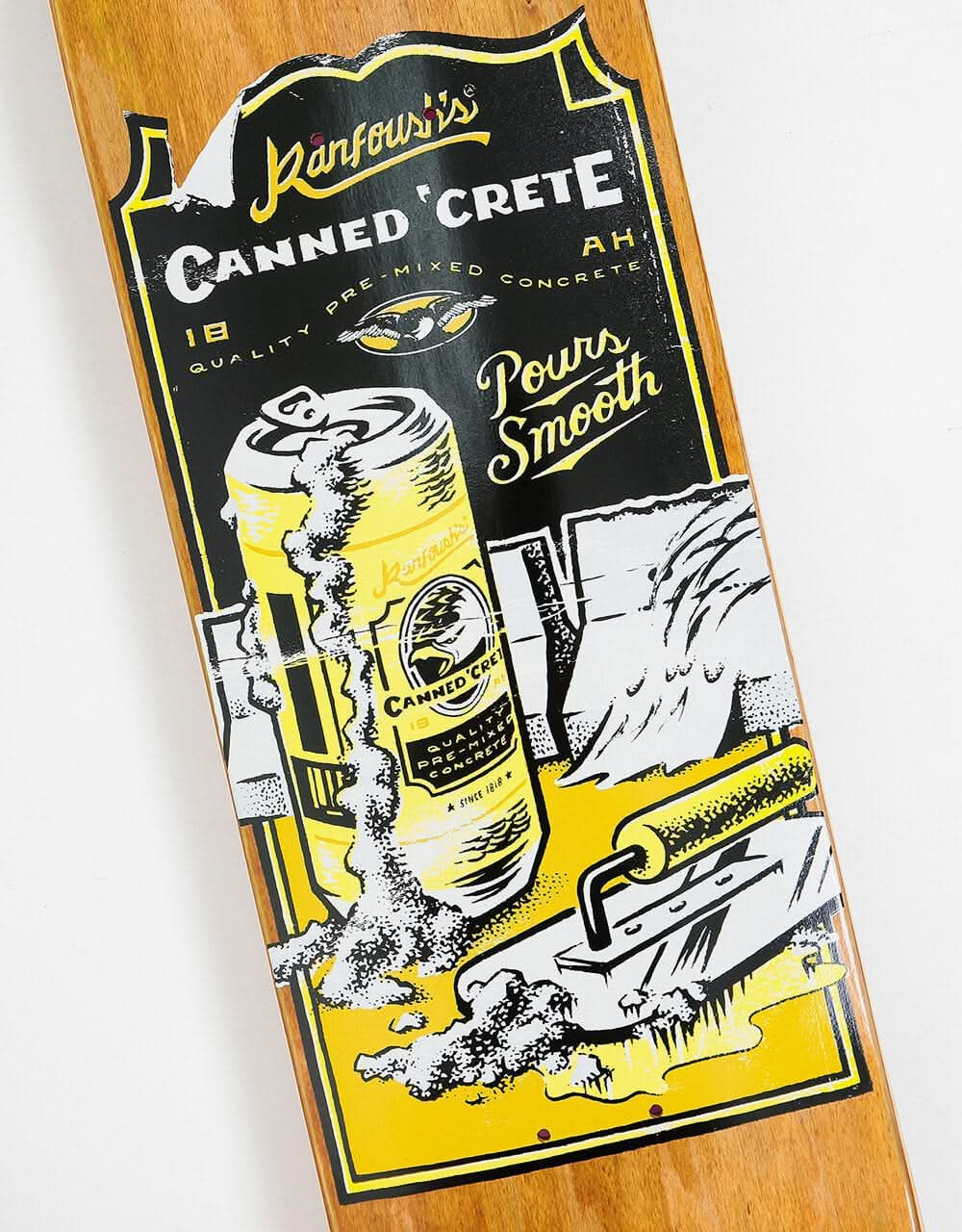 Anti Hero Kanfoush Canned 'Crete Skateboard Deck - 8.25"