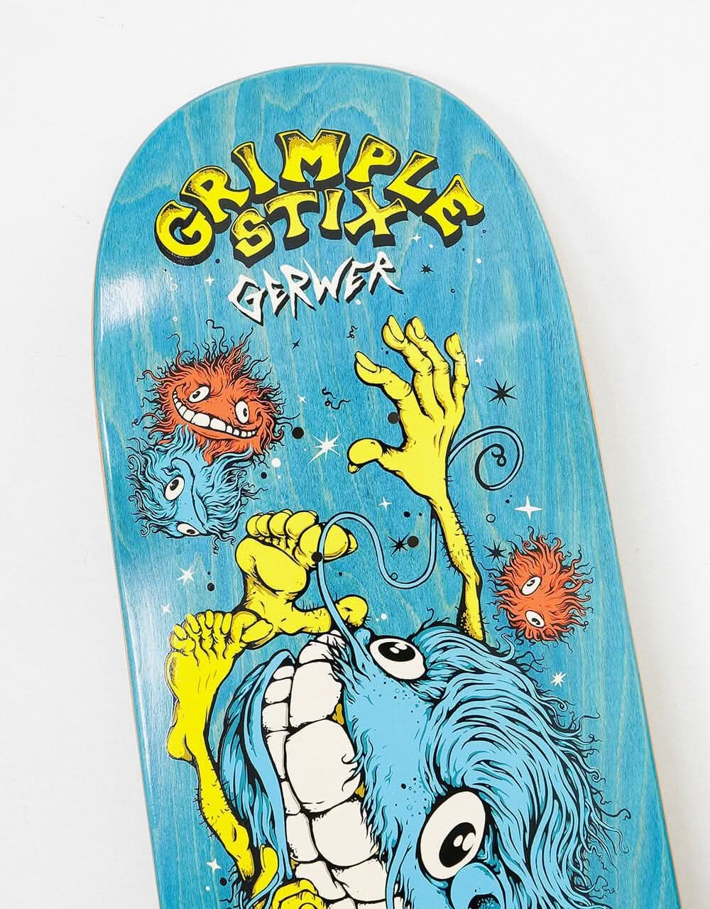 Anti Hero Hewitt & Gerwer Grimplestix Twins Skateboard Deck - 9"