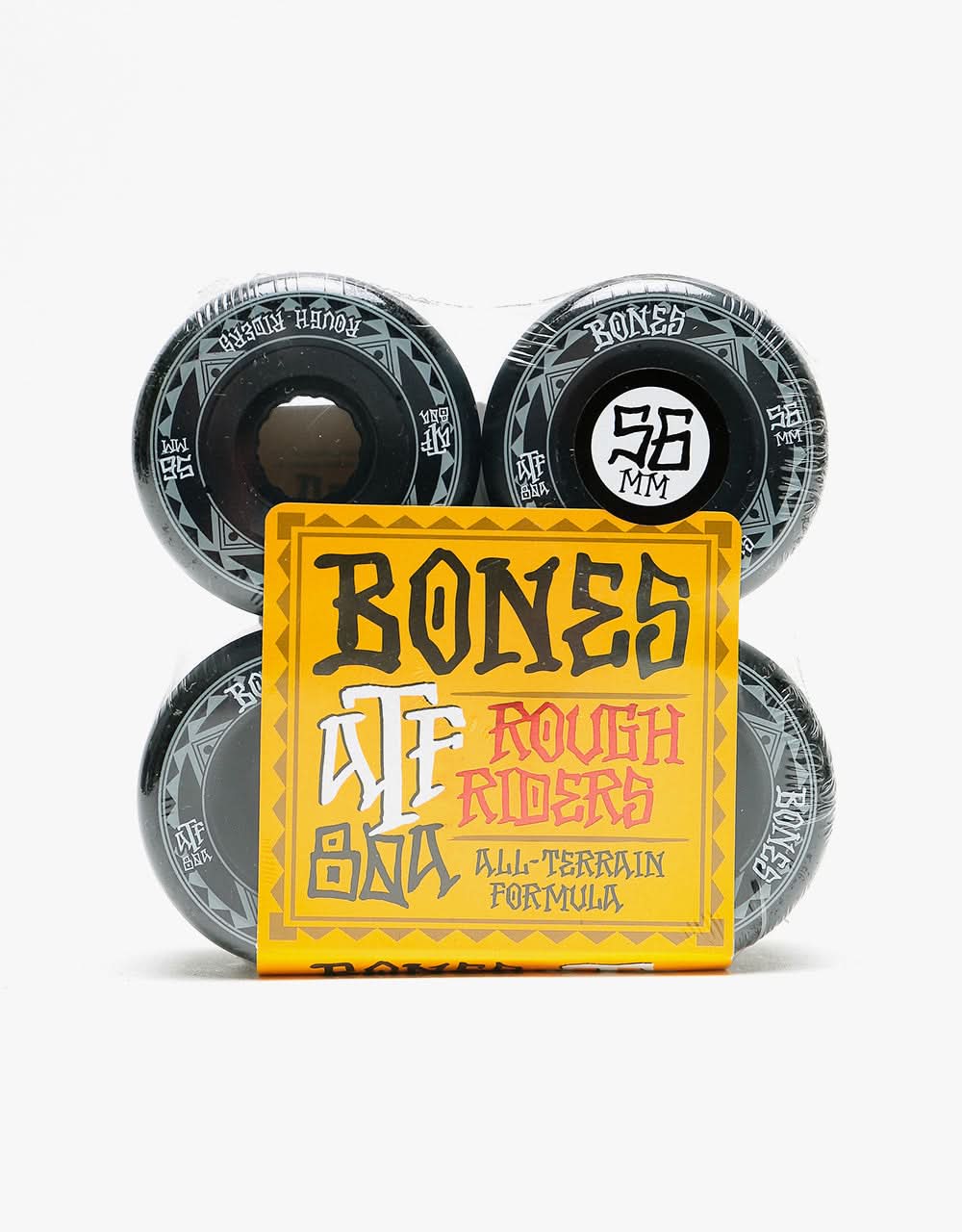 Bones Rough Riders Runners ATF Skateboard Wheel - 56mm