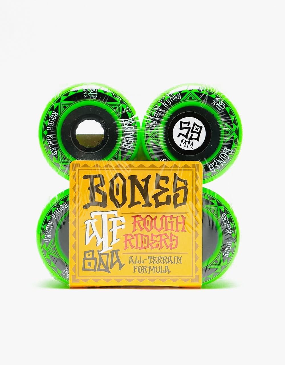 Bones Rough Riders Runners ATF Skateboard Wheel - 59mm