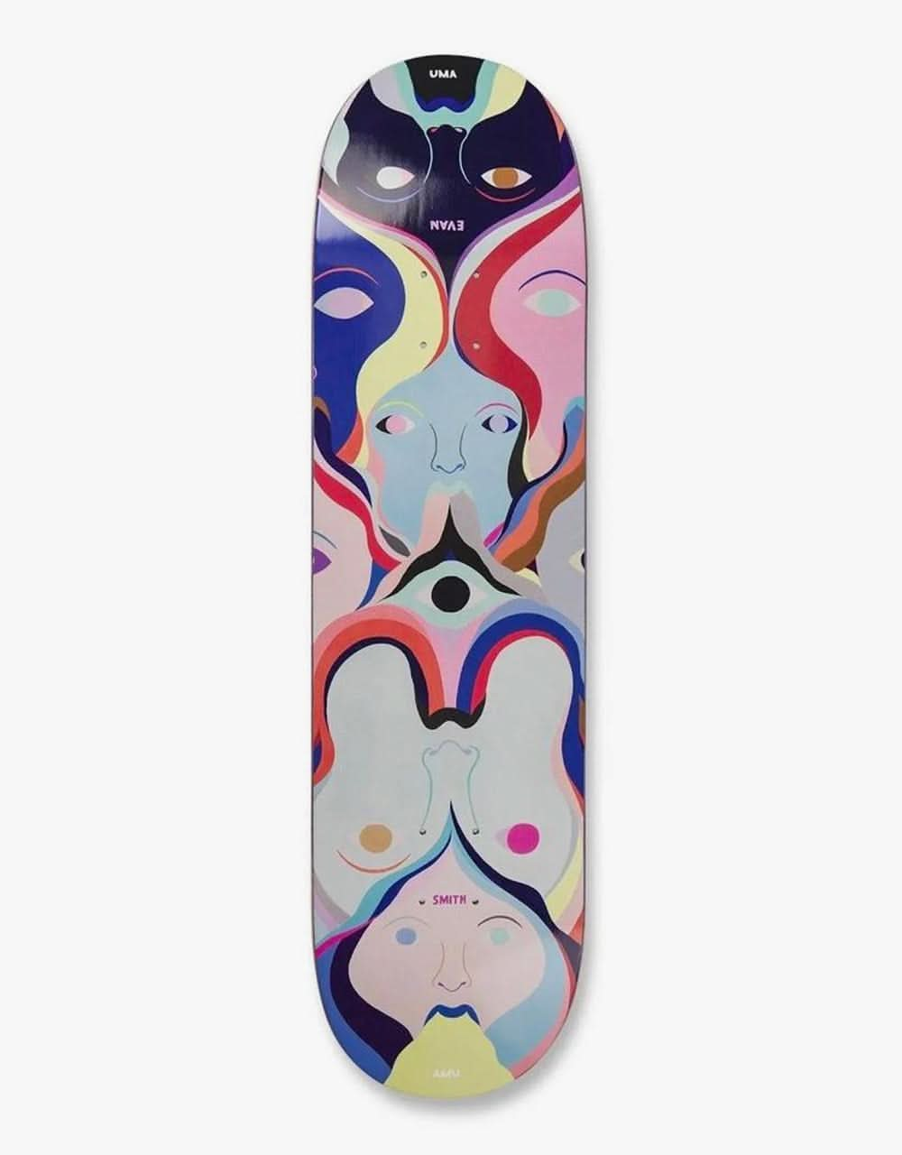 UMA Landsleds Evan Smith Colman Skateboard Deck - 8"