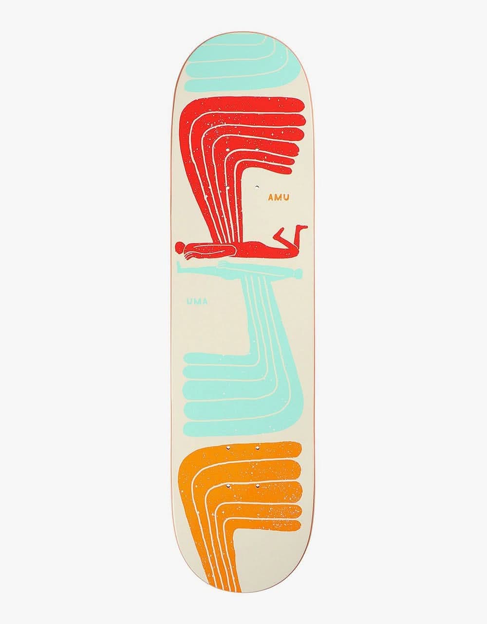 UMA Landsleds Wingwing Skateboard Deck - 8.5"