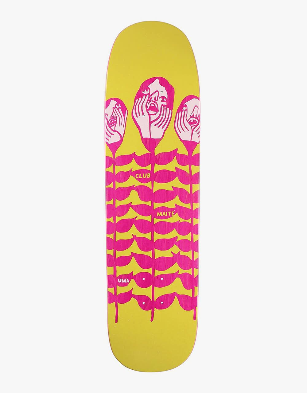 UMA Landsleds Abnormal Growth Maité Skateboard Deck - 8.7"