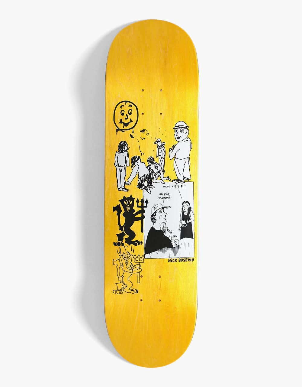 Polar Boserio Year 2020 Skateboard Deck - 8.5"