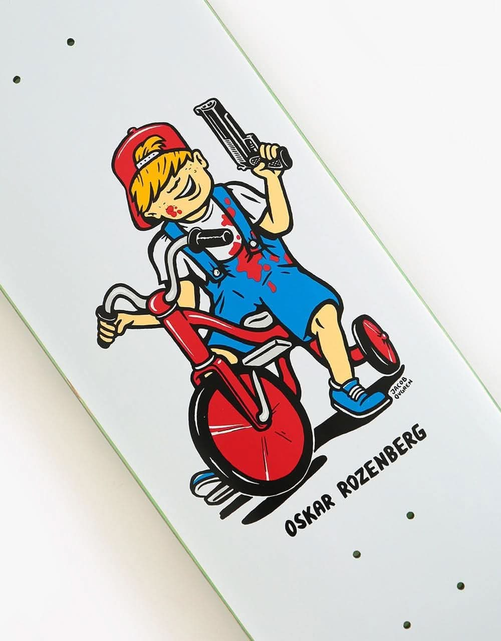 Polar 'Oski' Rozenberg Tricycle Skateboard Deck - 8.5"