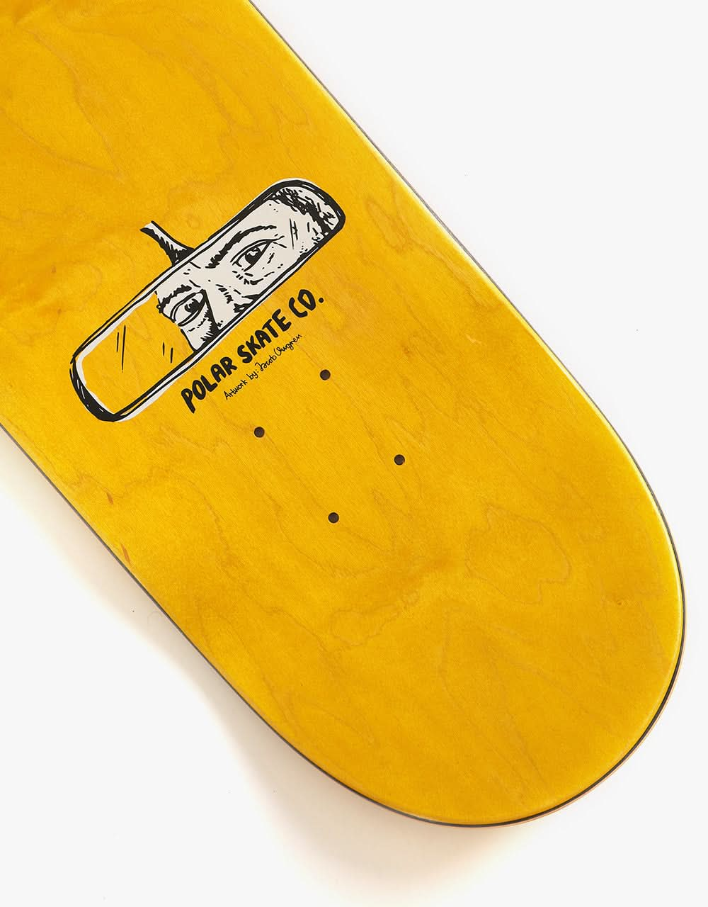 Polar 'Oski' Rozenberg Drivers License Skateboard Deck - 8.625"