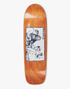 Polar Grund Cold Streak Skateboard Deck - SURF Shape 9"