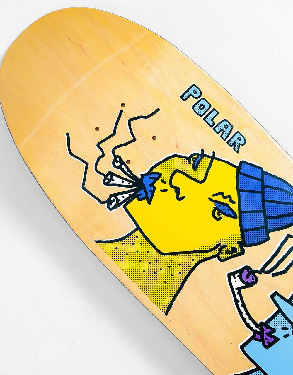 Polar Team Smoking Heads Skateboard Deck - DANE 1 Shape 9.75"