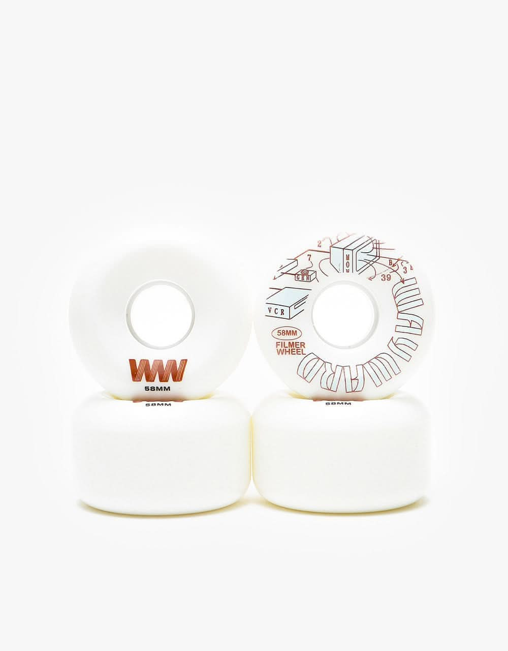 Wayward Filmer FC 80b Skateboard Wheel - 58mm