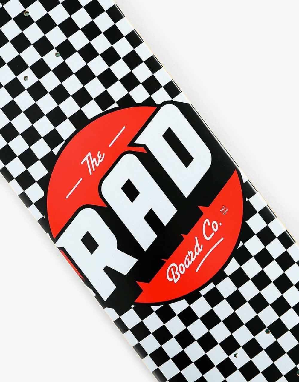 Rad Checker Skateboard Deck - 8"