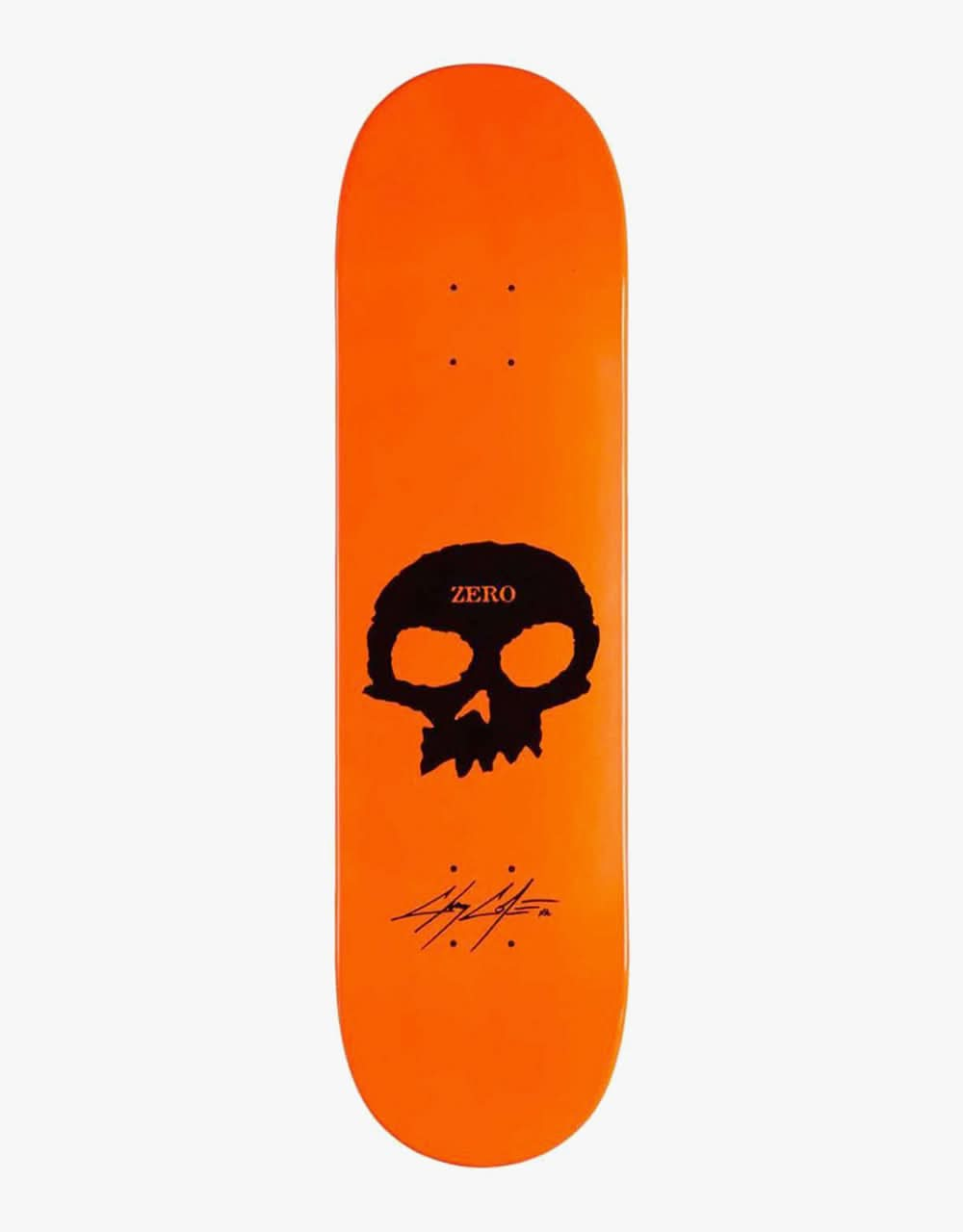 Zero Cole Signature Single Skull Skateboard Deck - 8.25"