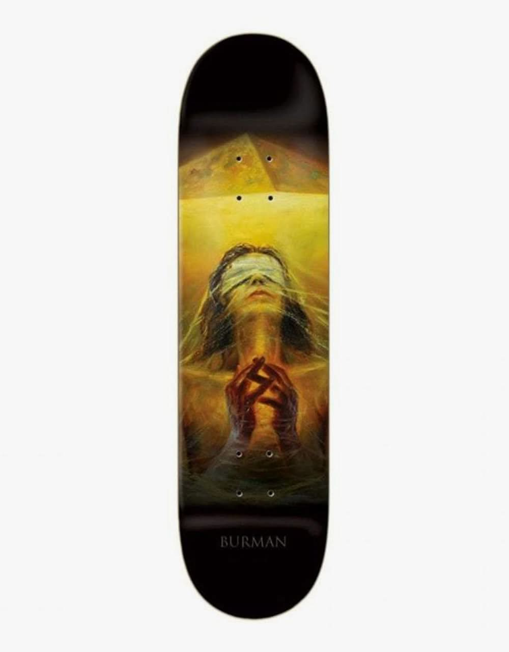 Zero x Mariusz Lewandowski Burman Light and Dark Skateboard Deck - 8.25"