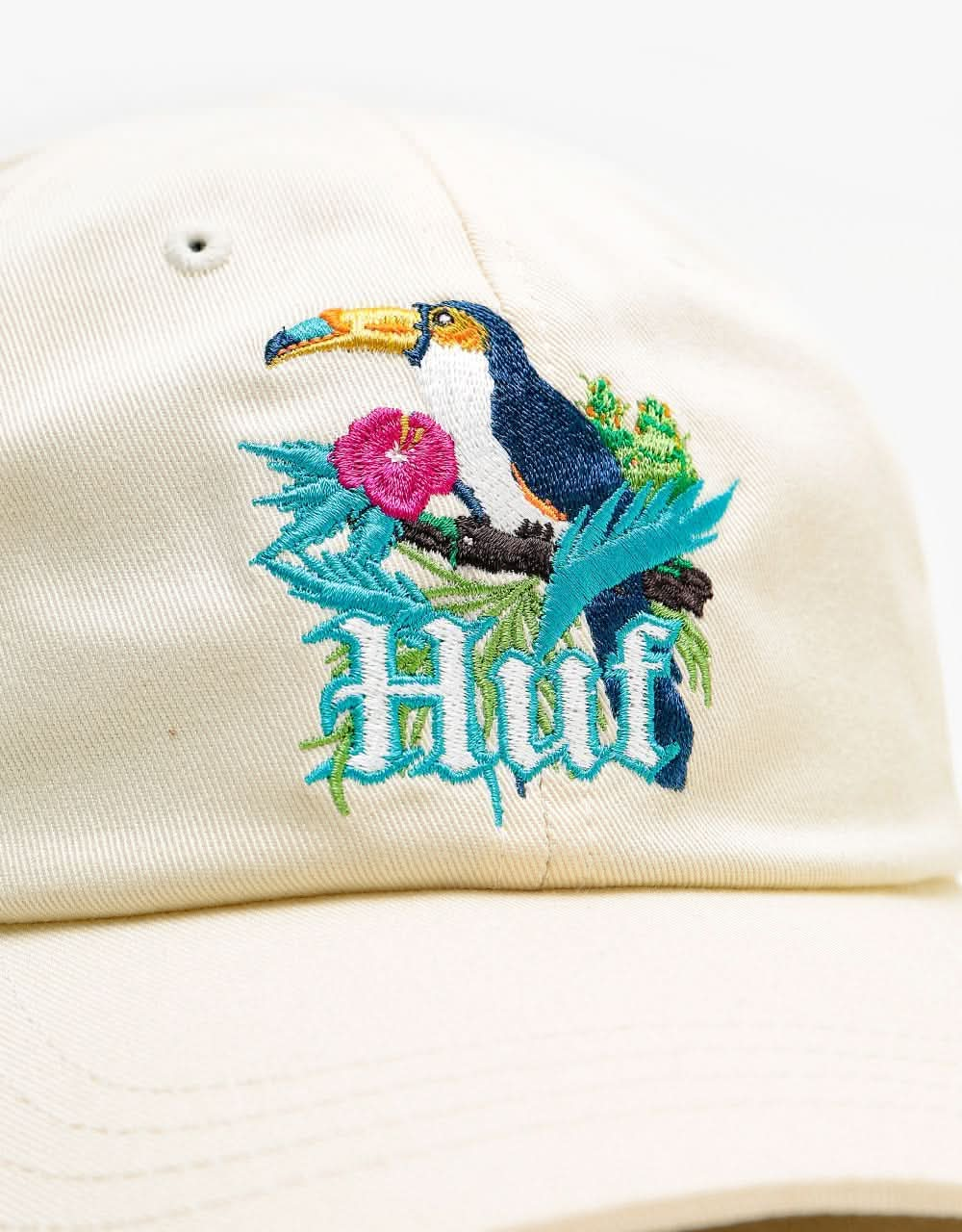 HUF Yucatan Curved Visor Cap - Bone