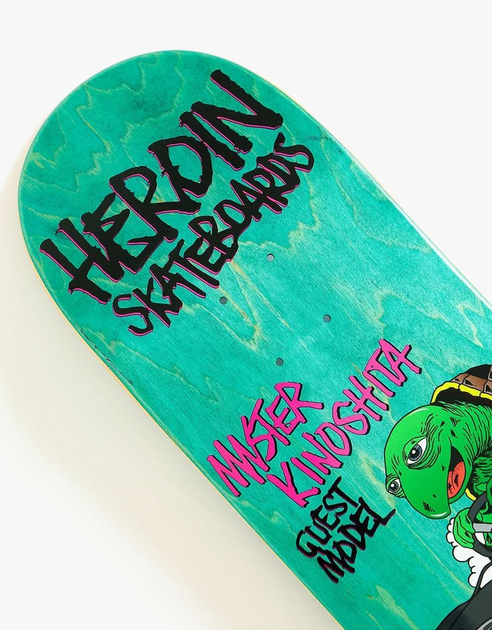 Heroin Mister Kinoshita Skateboard Deck - 8.38” 