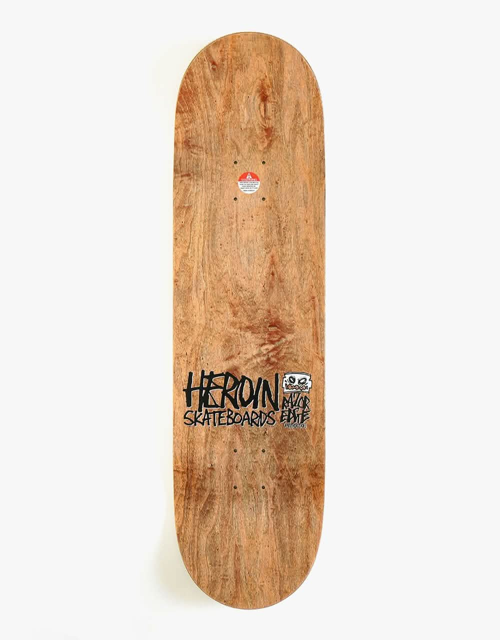 Heroin Day Woodsman Skateboard Deck - 8.75” 