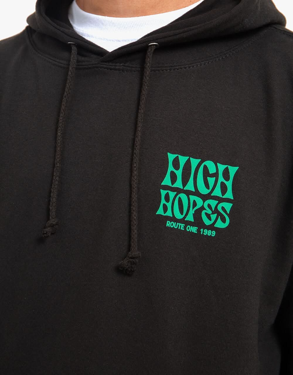 Route One High Hopes Pullover Hoodie - Black