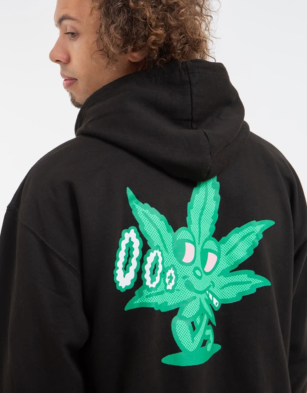 Route One High Hopes Pullover Hoodie - Black