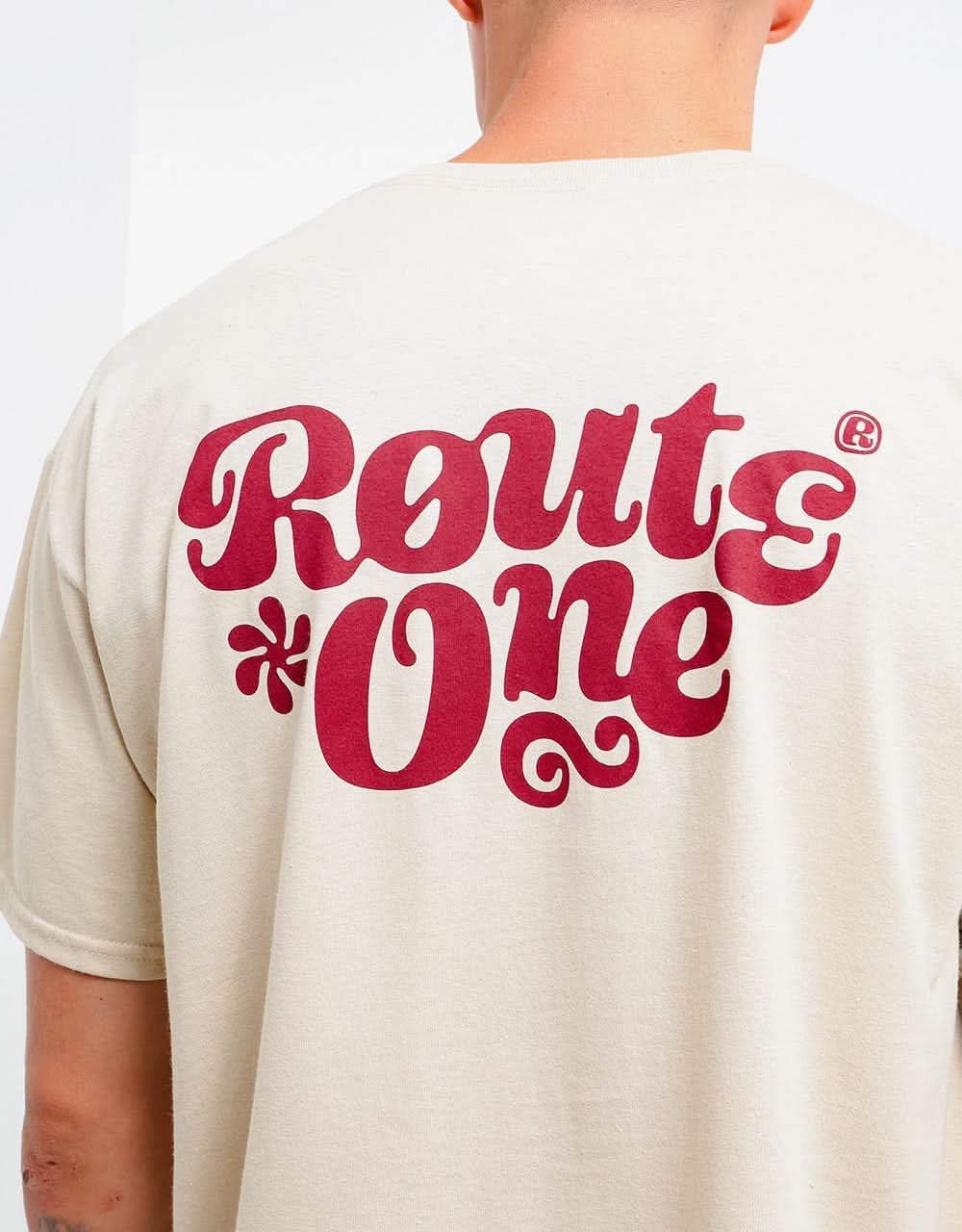 Route One Seventies T-Shirt - Sand