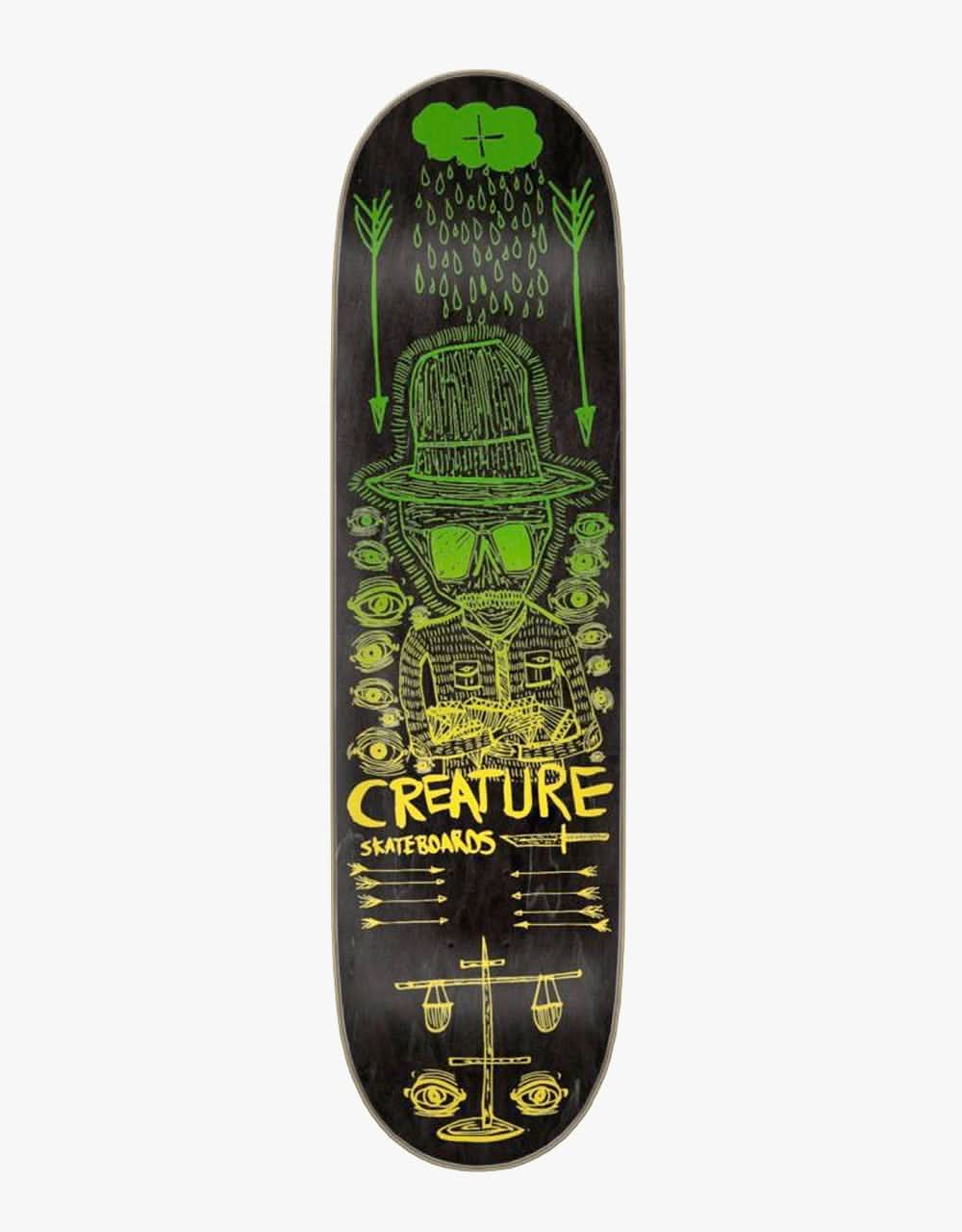 Creature Magic Hands Skateboard Deck - 8"