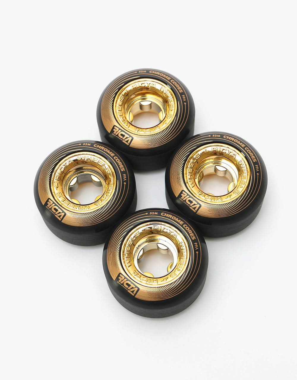 Ricta Chrome Core 99a Skateboard Wheel - 52mm