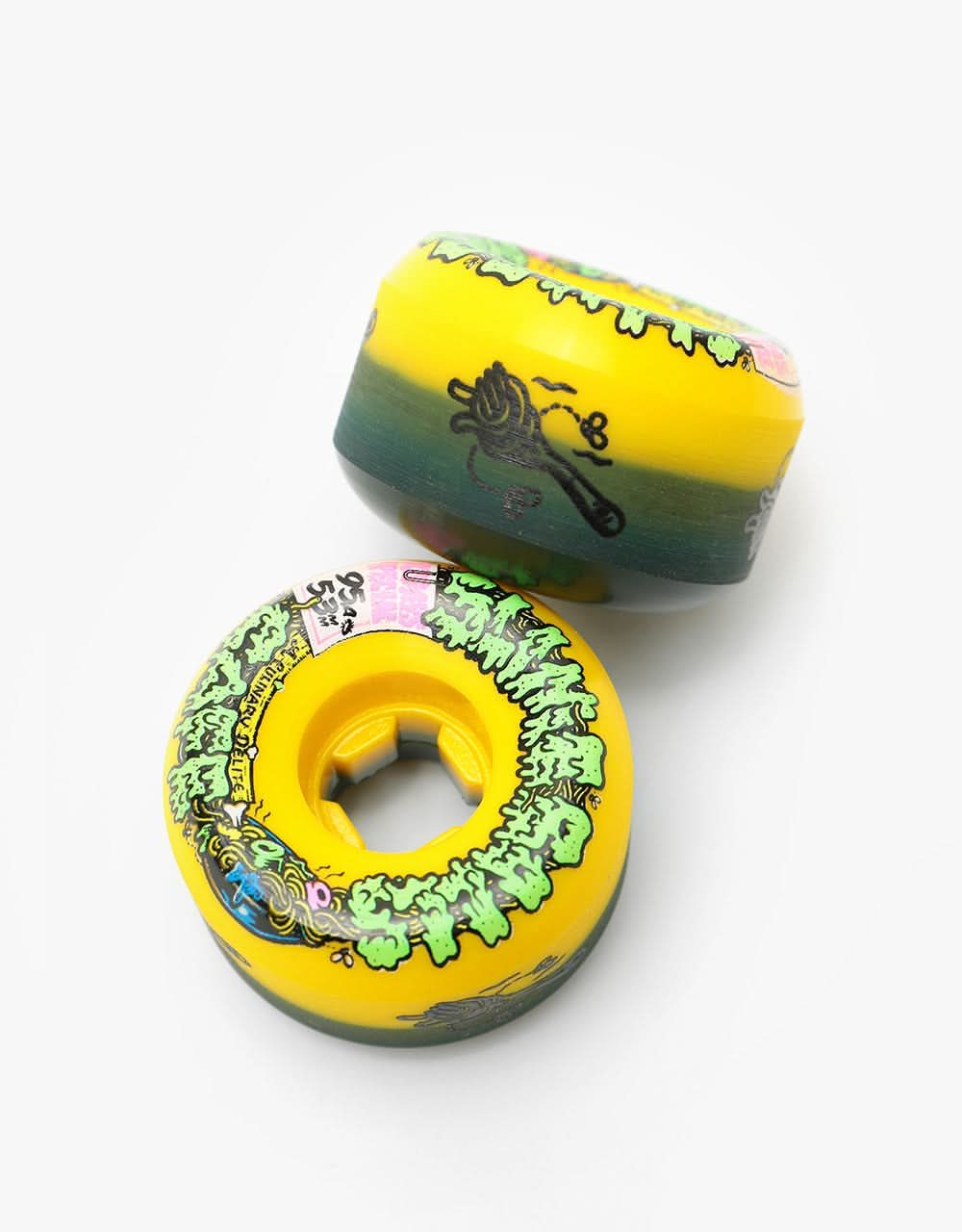 Slime Balls Double Take Cafe Vomit Mini 95a Skateboard Wheel - 53mm