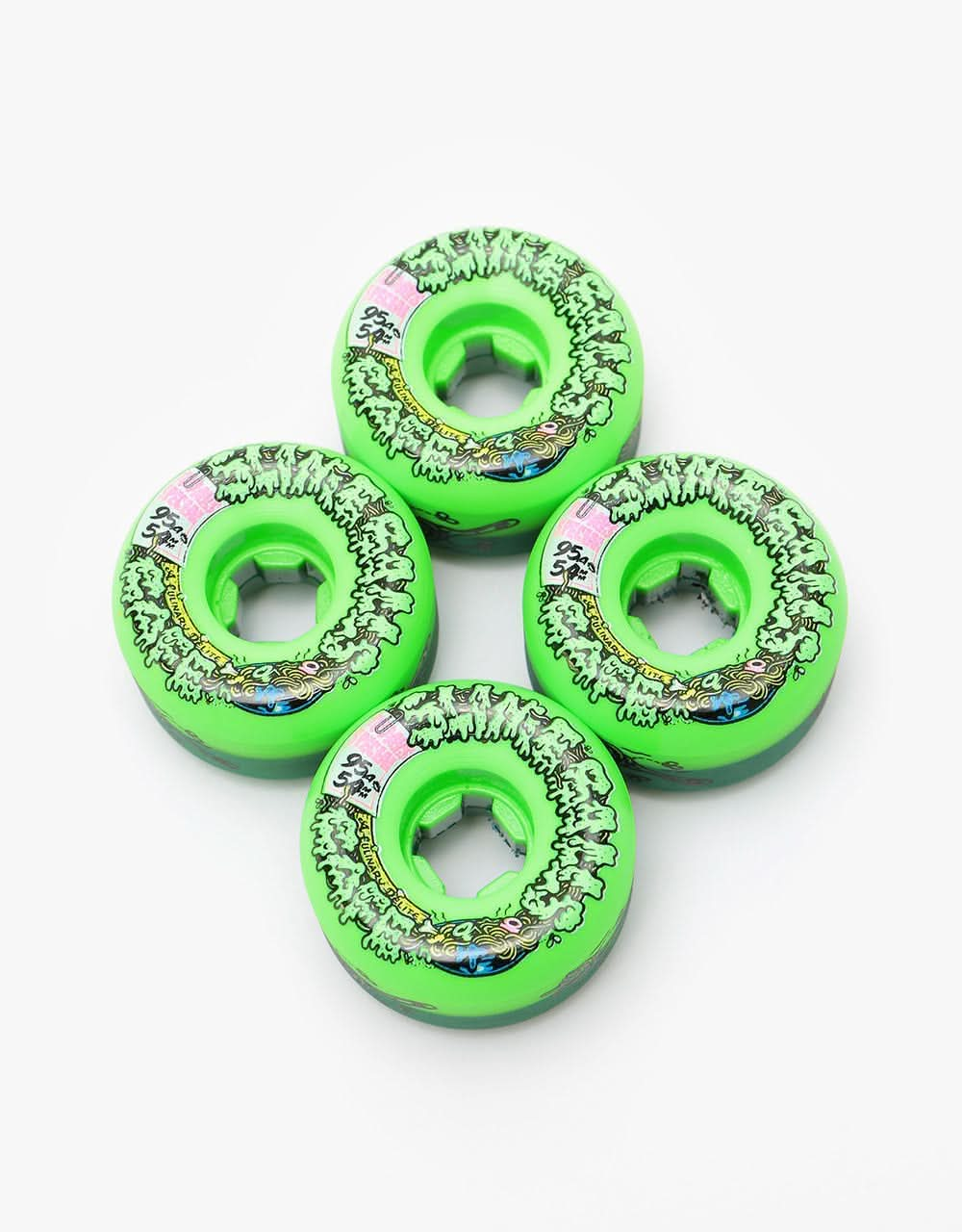 Slime Balls Double Take Cafe Vomit Mini 95a Skateboard Wheel - 54mm