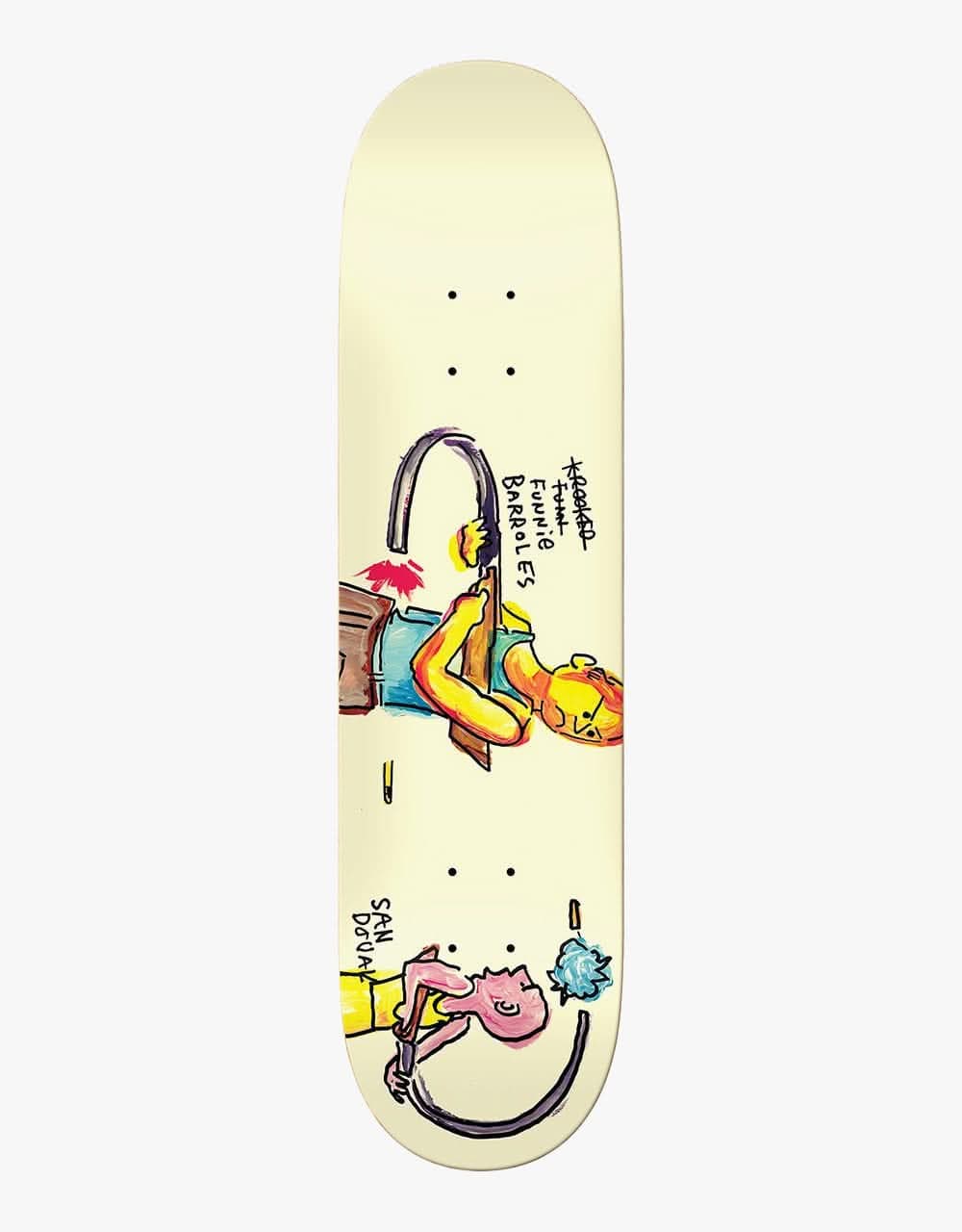 Krooked Sandoval Funnie Barroles Skateboard Deck - 8.38"