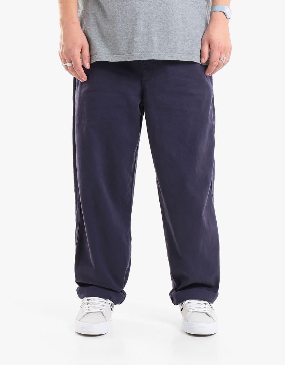 Route One Organic Baggy Pants - Navy