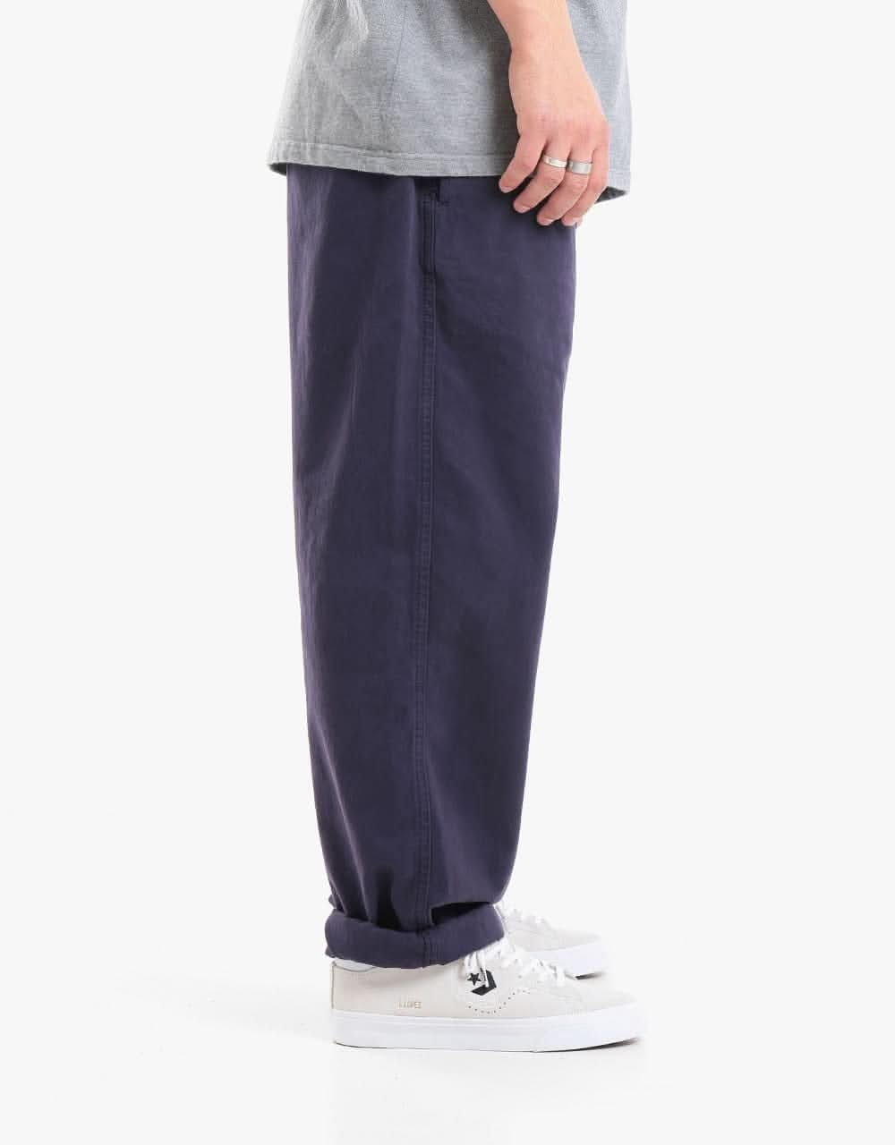 Route One Organic Baggy Pants - Navy