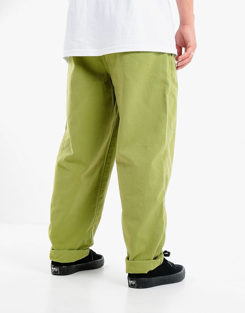 Route One Organic Baggy Pants - Olive