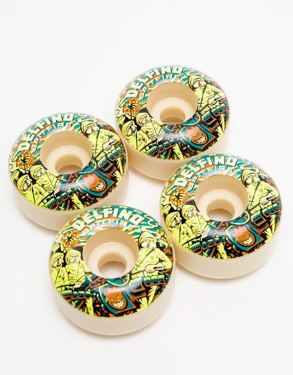 Spitfire Pedro Delfino Pro Classics Formula Four 99d Skateboard Wheel